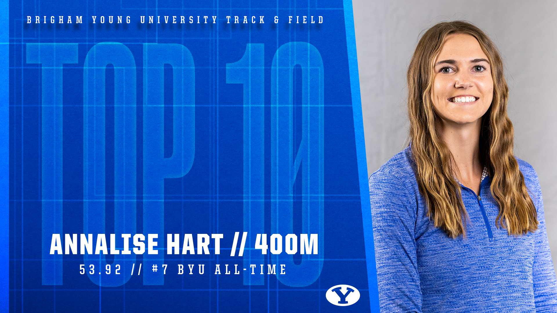 Annalise Hart #6 400m all-time