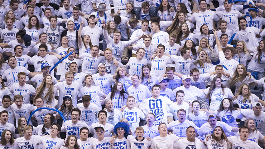BYU Student Section