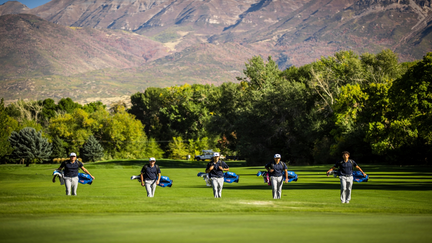 BYU men's golf going out