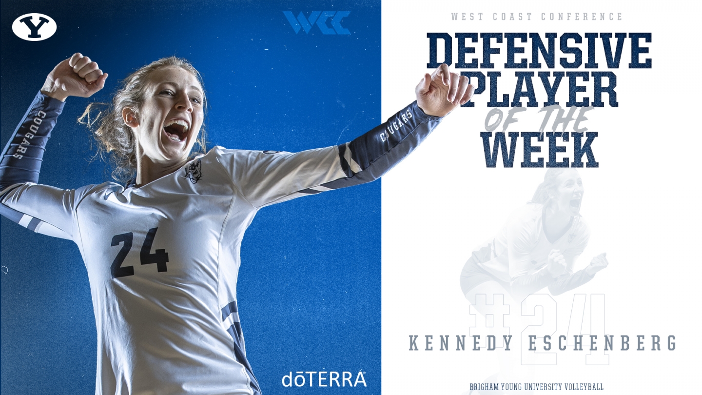 Kennedy Eschenberg - Defensive Player of the Week Graphic