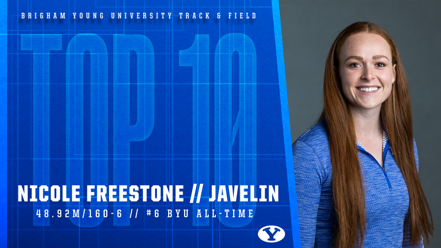 Nicole Freestone Javelin #6 all-time in school history