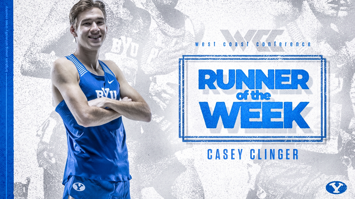 Casey Clinger wins WCC Runner of the Week