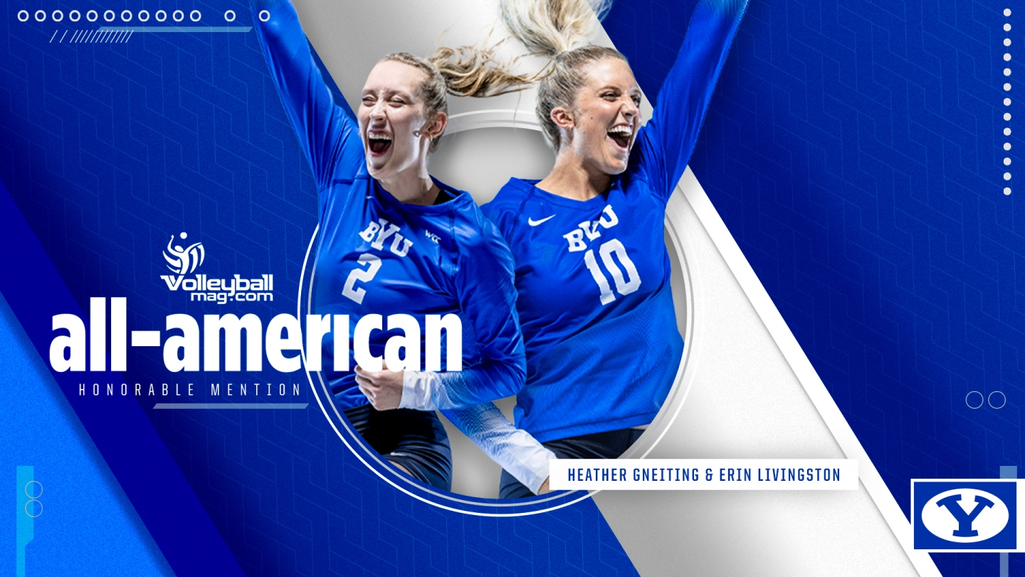 Erin Livingston and Heather Gneiting — 2022 VolleyballMag.com All-American Honorable Mention
