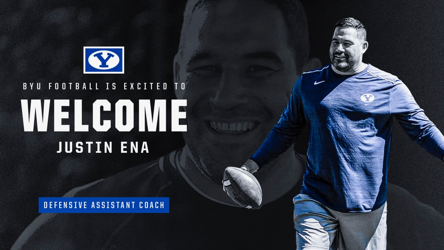 Justin Ena hired as BYU assistant coach