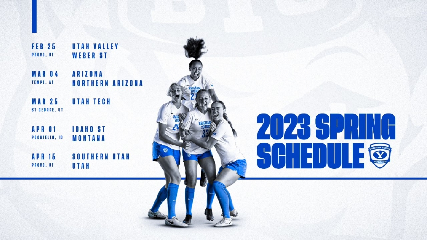 2023 Soccer Spring Schedule