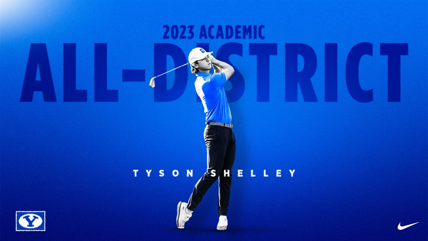 Tyson Shelley received Academic All-District honors from the College Sports Communicators on Tuesday.