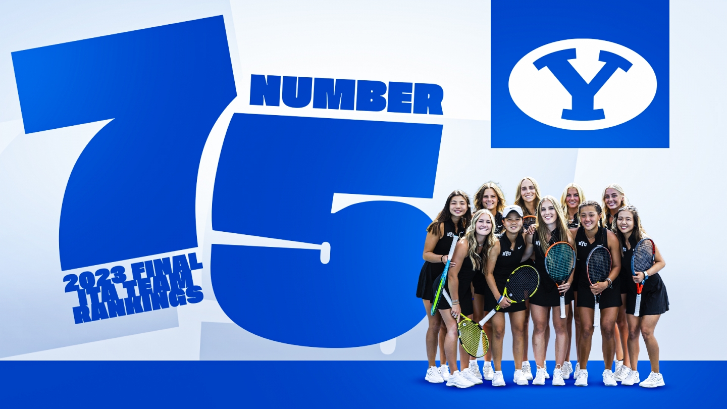 BYU women's tennis finishes No. 75 in the nation