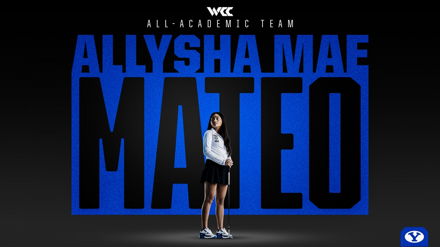 Allysha Mae Mateo was named to the WCC All-Academic Team for the fourth straight season.
