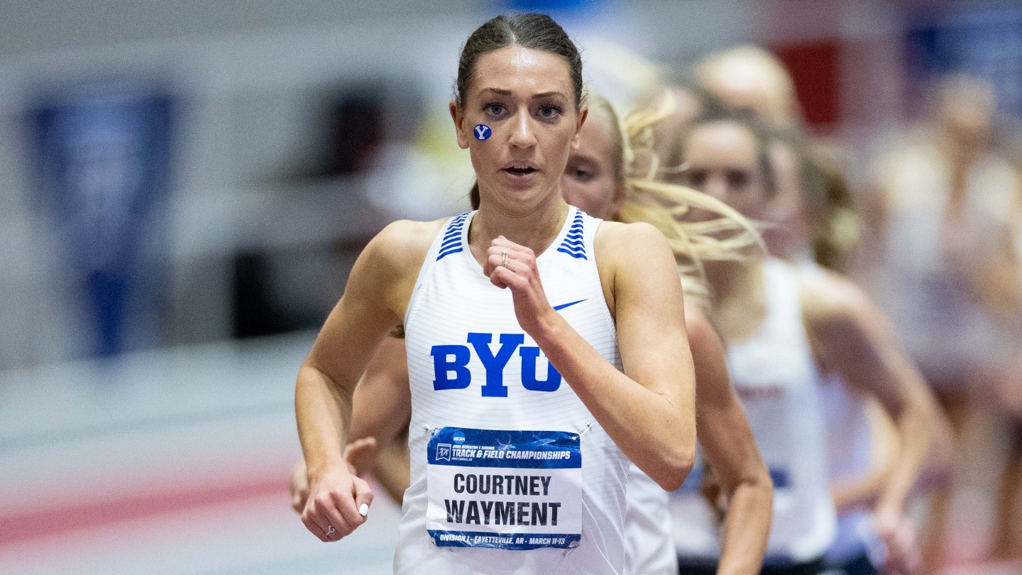Courtney Wayment at 2021 NCAA Indoor Championships