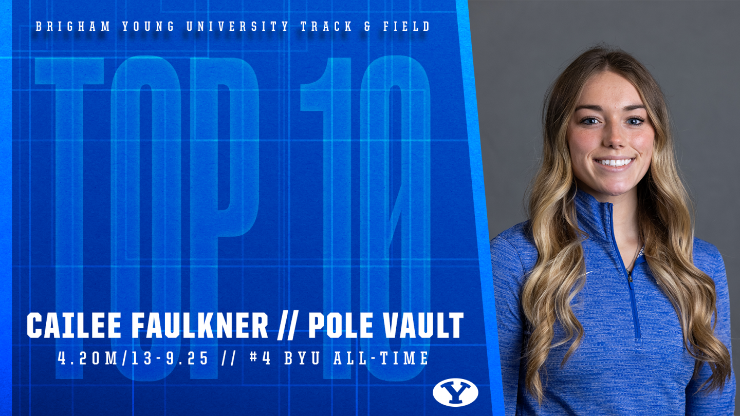 Cailee Faulkner outdoor pole vault No. 4 all-time