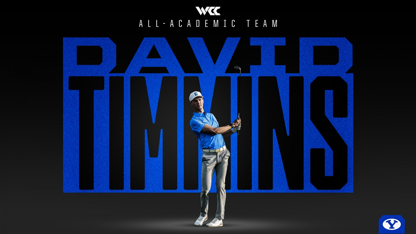 David Timmins named to WCC All-Academic Team for the third consecutive season. 